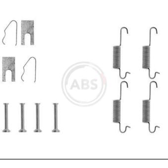 Kit d'accessoires, mâchoire de frein A.B.S. 0527Q pour AUDI 80 1.3 - 60cv