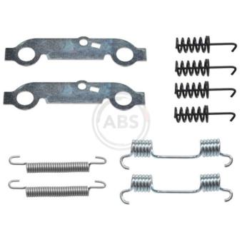 Kit d'accessoires, mâchoires de frein de stationnement A.B.S. [0537Q]