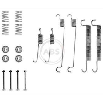 Kit d'accessoires, mâchoire de frein A.B.S. 0547Q pour RENAULT EXPRESS 1.9 D - 64cv