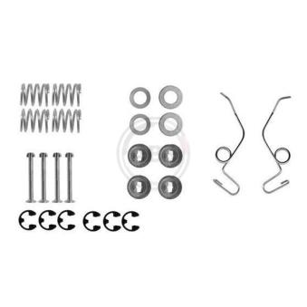 Kit d'accessoires, mâchoire de frein A.B.S. 0625Q pour FORD TRANSIT 1.7 FT 100 - 65cv