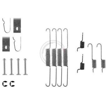 Kit d'accessoires, mâchoire de frein A.B.S. [0636Q]