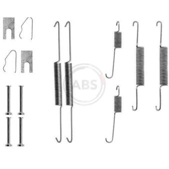 Kit d'accessoires, mâchoire de frein A.B.S. 0645Q pour BMW Série 5 535 i. M 535 i - 218cv