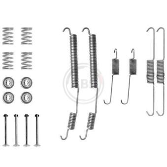 Kit d'accessoires, mâchoire de frein A.B.S. [0753Q]