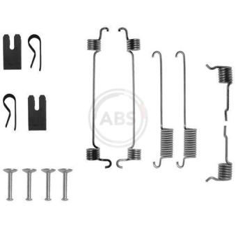 Kit d'accessoires, mâchoire de frein A.B.S. 0772Q pour FORD FOCUS 1.8 16V - 115cv