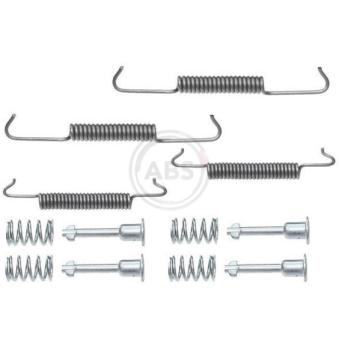 Kit d'accessoires, mâchoires de frein de stationnement A.B.S. [0793Q]