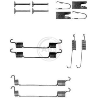 Kit d'accessoires, mâchoire de frein A.B.S. 0797Q pour FIAT RITMO 1.6 - 110cv