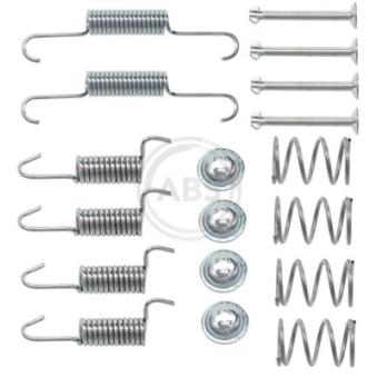 Kit d'accessoires, mâchoire de frein A.B.S. 0871Q pour SUBARU FORESTER 2.0 S Turbo - 177cv