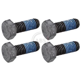 Kit d'accessoires, plaquette de frein à disque A.B.S. 0921Q pour FORD S-MAX Cooper D - 116cv