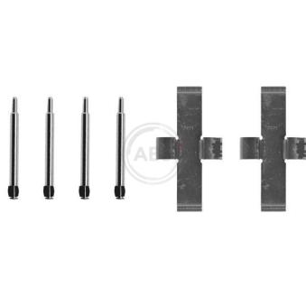 Kit d'accessoires, plaquette de frein à disque A.B.S. [0924Q]