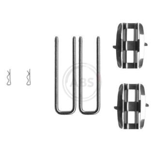 Kit d'accessoires, plaquette de frein à disque A.B.S. 0961Q pour SKODA KODIAQ 1302 1.3 - 39cv