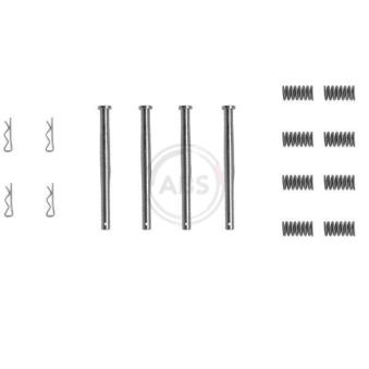 Kit d'accessoires, plaquette de frein à disque A.B.S. [0970Q]