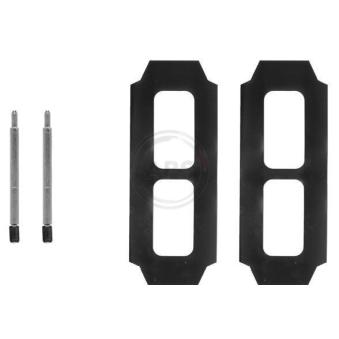 Kit d'accessoires, plaquette de frein à disque A.B.S. [0987Q]