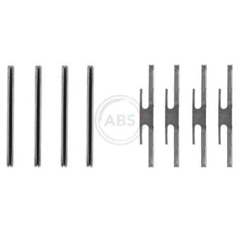 Kit d'accessoires, plaquette de frein à disque A.B.S. 1012Q pour KIA CEED 1.6 i - 75cv