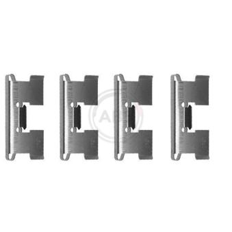 Kit d'accessoires, plaquette de frein à disque A.B.S. [1019Q]