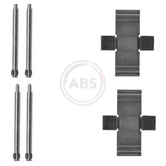 Kit d'accessoires, plaquette de frein à disque A.B.S. [1039Q]