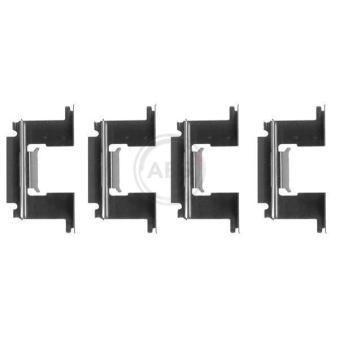 Kit d'accessoires, plaquette de frein à disque A.B.S. 1064Q pour TOYOTA PASEO 1.8 - 122cv Kit d'accessoires, plaquette de frein à disque A.B.S. 1064Q pour TOYOTA PASEO 1.8 - 122cv