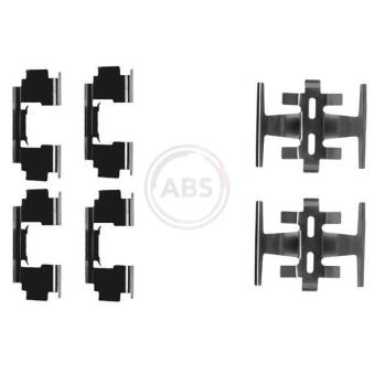 Kit d'accessoires, plaquette de frein à disque A.B.S. [1088Q]