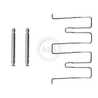 Kit d'accessoires, plaquette de frein à disque A.B.S. 1112Q pour ALFA ROMEO SPIDER 2.5 D - 73cv