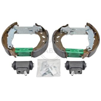 Jeu de mâchoires de frein A.B.S. 111487 pour FORD FIESTA 1.8 DI - 75cv