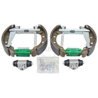 Jeu de mâchoires de frein A.B.S. 111490 pour VOLKSWAGEN CADDY 1.6 - 75cv