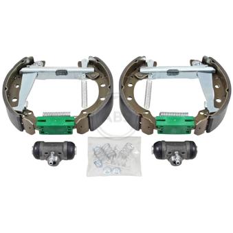 Jeu de mâchoires de frein A.B.S. 111494 pour SKODA FAVORIT 1.3 - 68cv