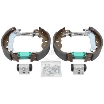 Jeu de mâchoires de frein A.B.S. 111504 pour DACIA DOKKER 1.6 - 83cv