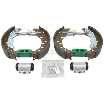 Jeu de mâchoires de frein A.B.S. 111516 pour FIAT IDEA 1.4 16V - 95cv