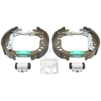 Jeu de mâchoires de frein A.B.S. 111518 pour FIAT PUNTO 1.4 - 77cv