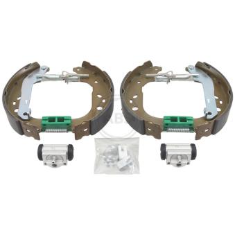 Jeu de mâchoires de frein A.B.S. 111521 pour FIAT BRAVA 2.0 TDCi - 133cv