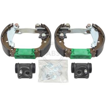 Jeu de mâchoires de frein A.B.S. 111548 pour TOYOTA COROLLA 1.4 D - 50cv