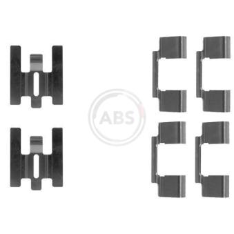 Kit d'accessoires, plaquette de frein à disque A.B.S. [1160Q]