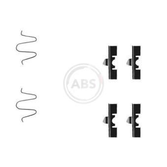 Kit d'accessoires, plaquette de frein à disque A.B.S. [1170Q]