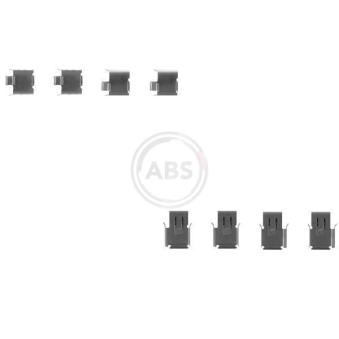 Kit d'accessoires, plaquette de frein à disque A.B.S. [1171Q]