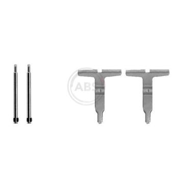 Kit d'accessoires, plaquette de frein à disque A.B.S. 1217Q pour CITROEN BX E 200 Kompressor - 163cv