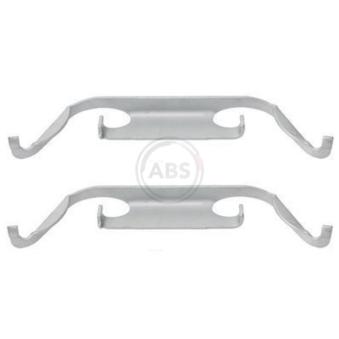 Kit d'accessoires, plaquette de frein à disque A.B.S. [1222Q]