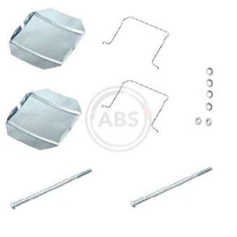 Kit d'accessoires, plaquette de frein à disque A.B.S. 1237Q