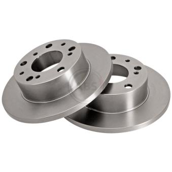 Jeu de 2 disques de frein avant A.B.S. 15035 pour VOLKSWAGEN CADDY 2.0 E - 79cv