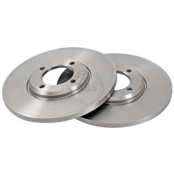 Jeu de 2 disques de frein avant A.B.S. [15729]