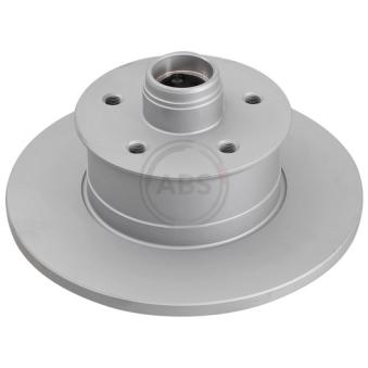 Jeu de 2 disques de frein avant A.B.S. 15780 pour VOLKSWAGEN TRANSPORTER - COMBI 2.1 - 95cv