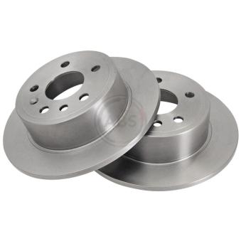 Jeu de 2 disques de frein arrière A.B.S. [15818]