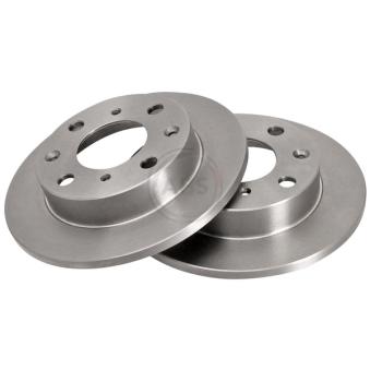Jeu de 2 disques de frein avant A.B.S. 15832 pour HONDA JAZZ 56 1.2 - 56cv