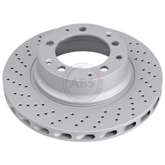Disque de frein arrière gauche A.B.S. 15882 pour PORSCHE 911 3.2 SC Carrera - 231cv