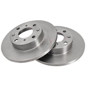 Jeu de 2 disques de frein avant A.B.S. OEM GBD90851