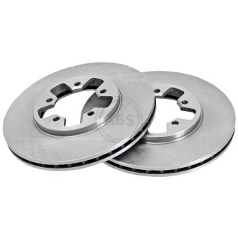 Jeu de 2 disques de frein avant A.B.S. 15995 pour NISSAN 300 3.0 - 170cv