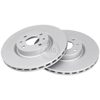 Jeu de 2 disques de frein avant A.B.S. [16061]