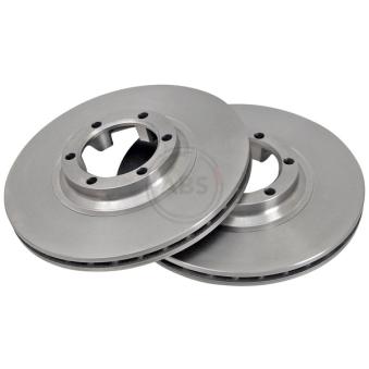 Jeu de 2 disques de frein avant A.B.S. [16074]