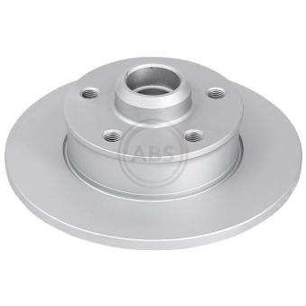 Jeu de 2 disques de frein arrière A.B.S. 16081