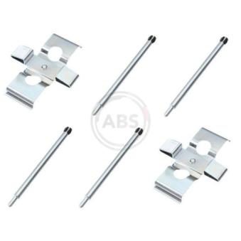 Kit d'accessoires, plaquette de frein à disque A.B.S. [1611Q]