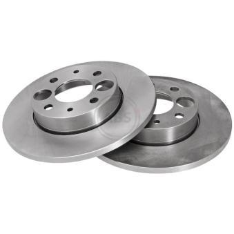 Jeu de 2 disques de frein arrière A.B.S. OEM 0060552705