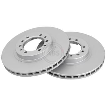 Jeu de 2 disques de frein avant A.B.S. OEM MN102186